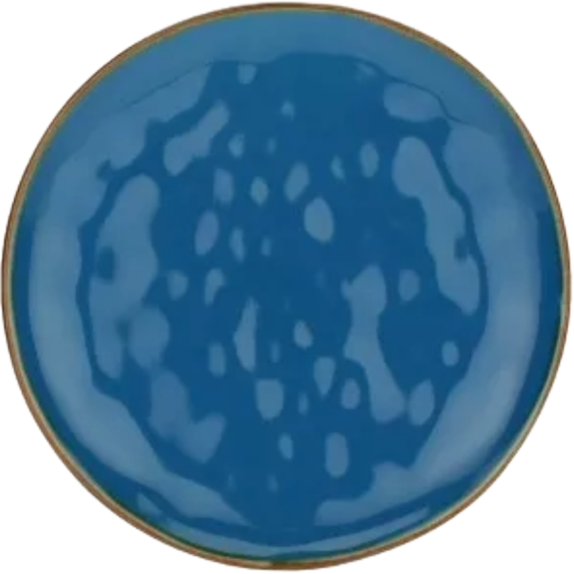 Set of 4 Dinner Plates Concerto Blu Avio 
