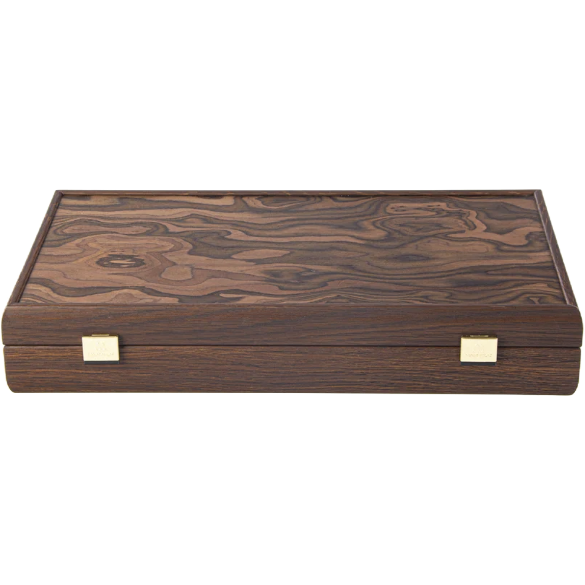Luxury Dark Walnut Poker Set 