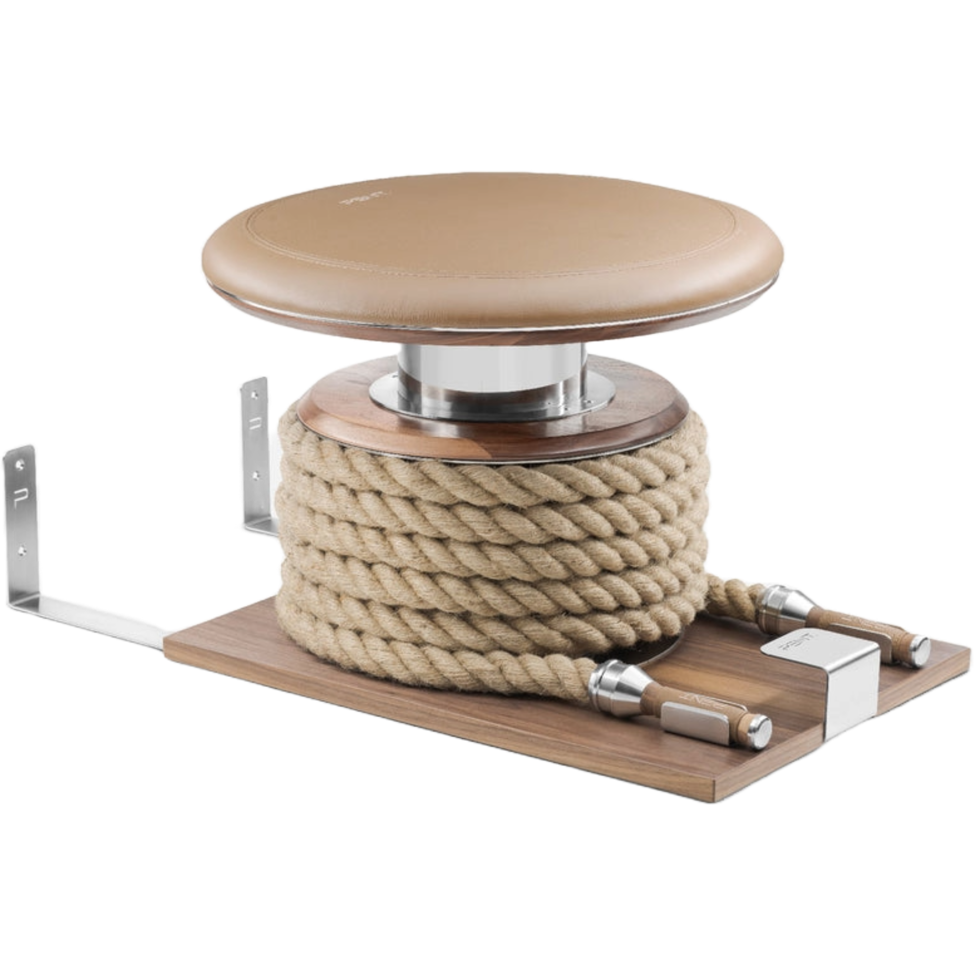 LINA-SET™ Premium Gym Battle Rope (with a stand)